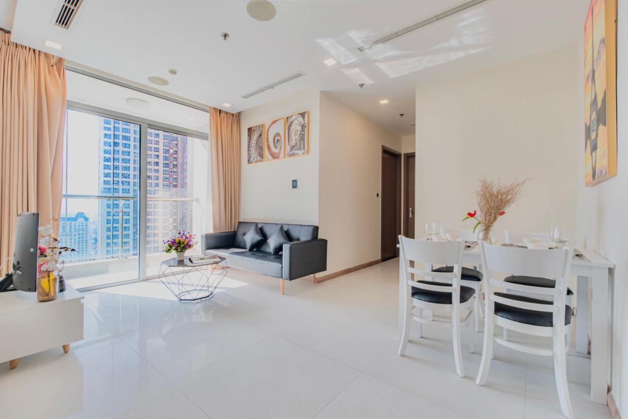 Mott Haven Apart - Vinhomes Central Park, Landmark 81 Area & Ice Rink 호치민 외부 사진