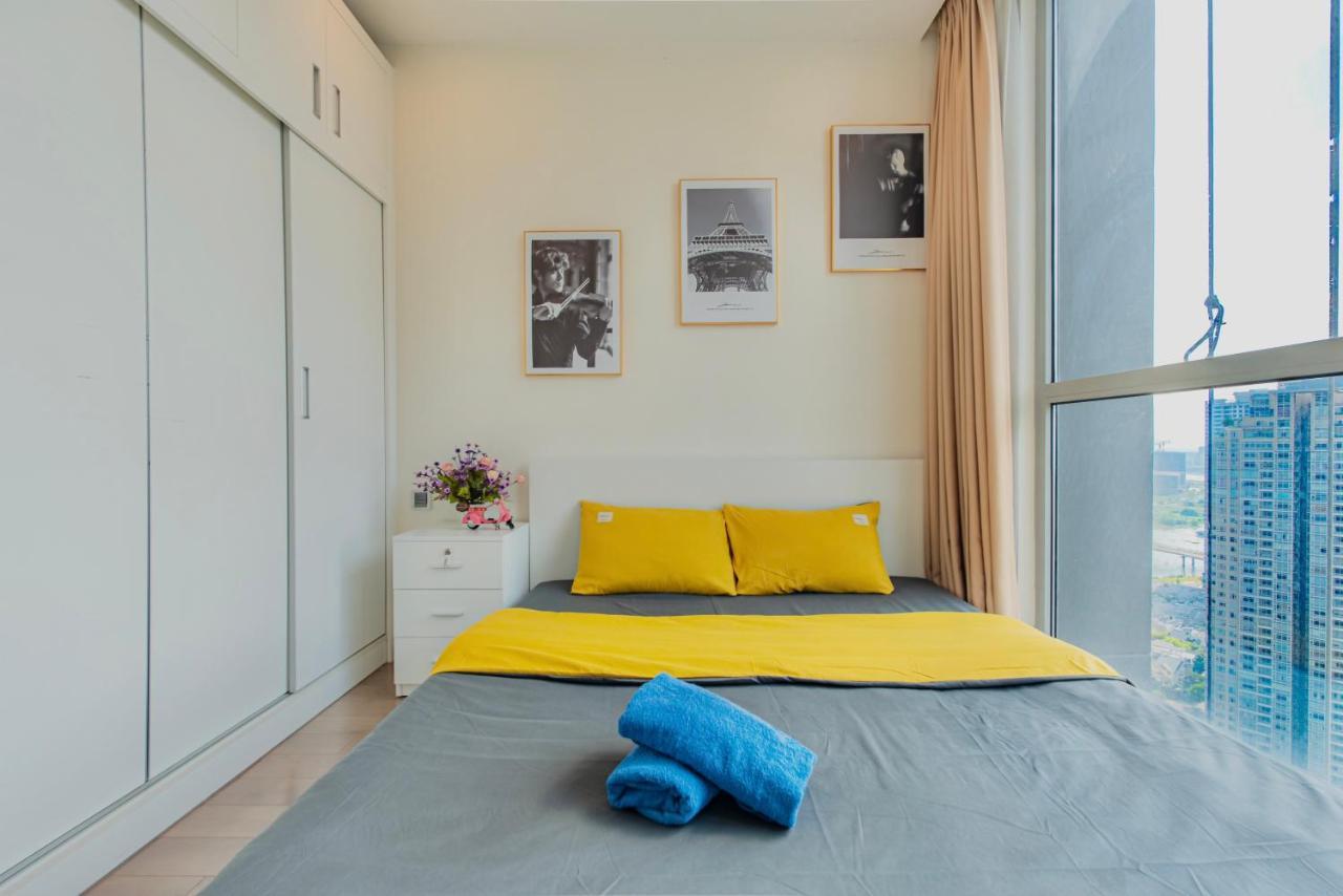 Mott Haven Apart - Vinhomes Central Park, Landmark 81 Area & Ice Rink 호치민 외부 사진