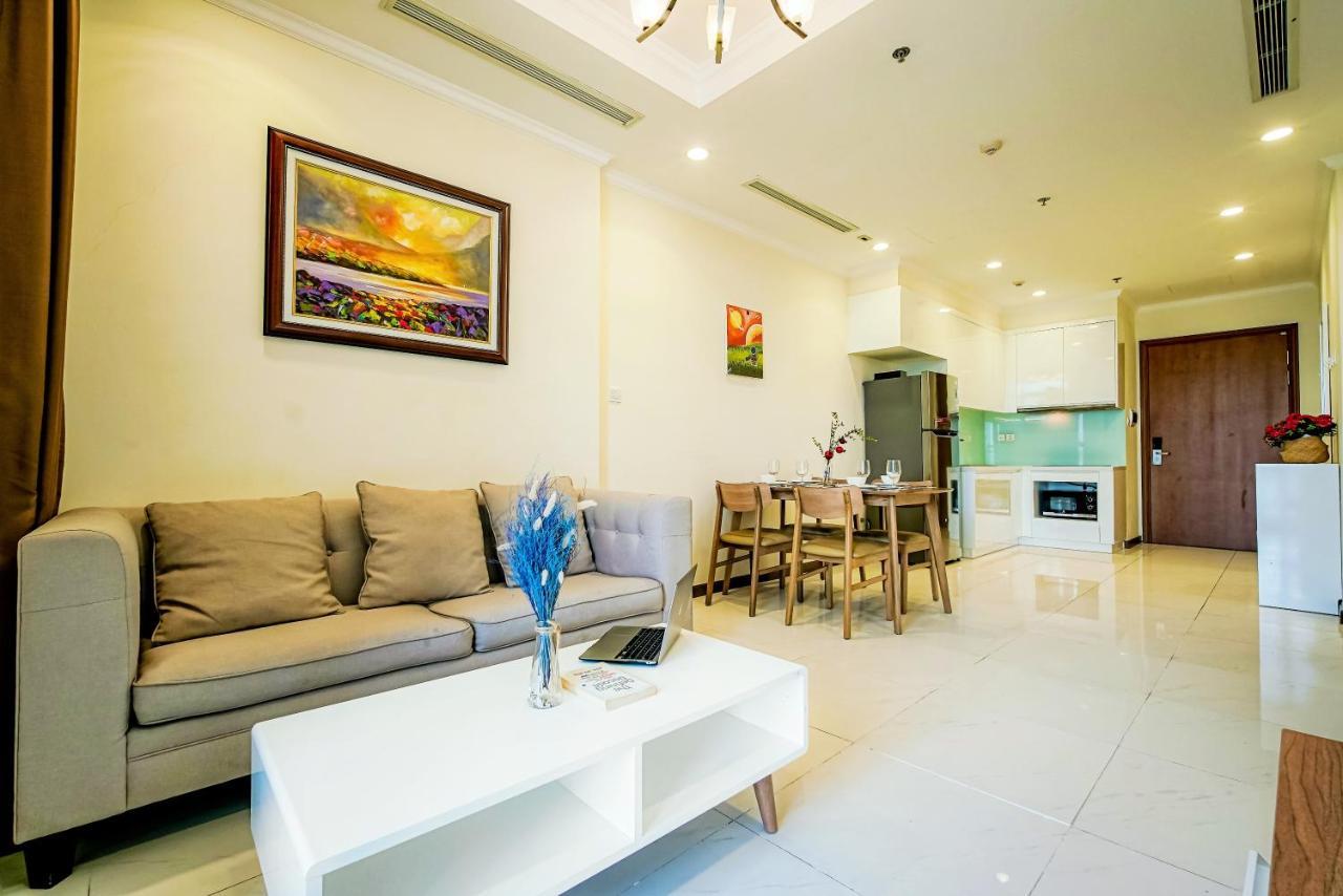 Mott Haven Apart - Vinhomes Central Park, Landmark 81 Area & Ice Rink 호치민 외부 사진