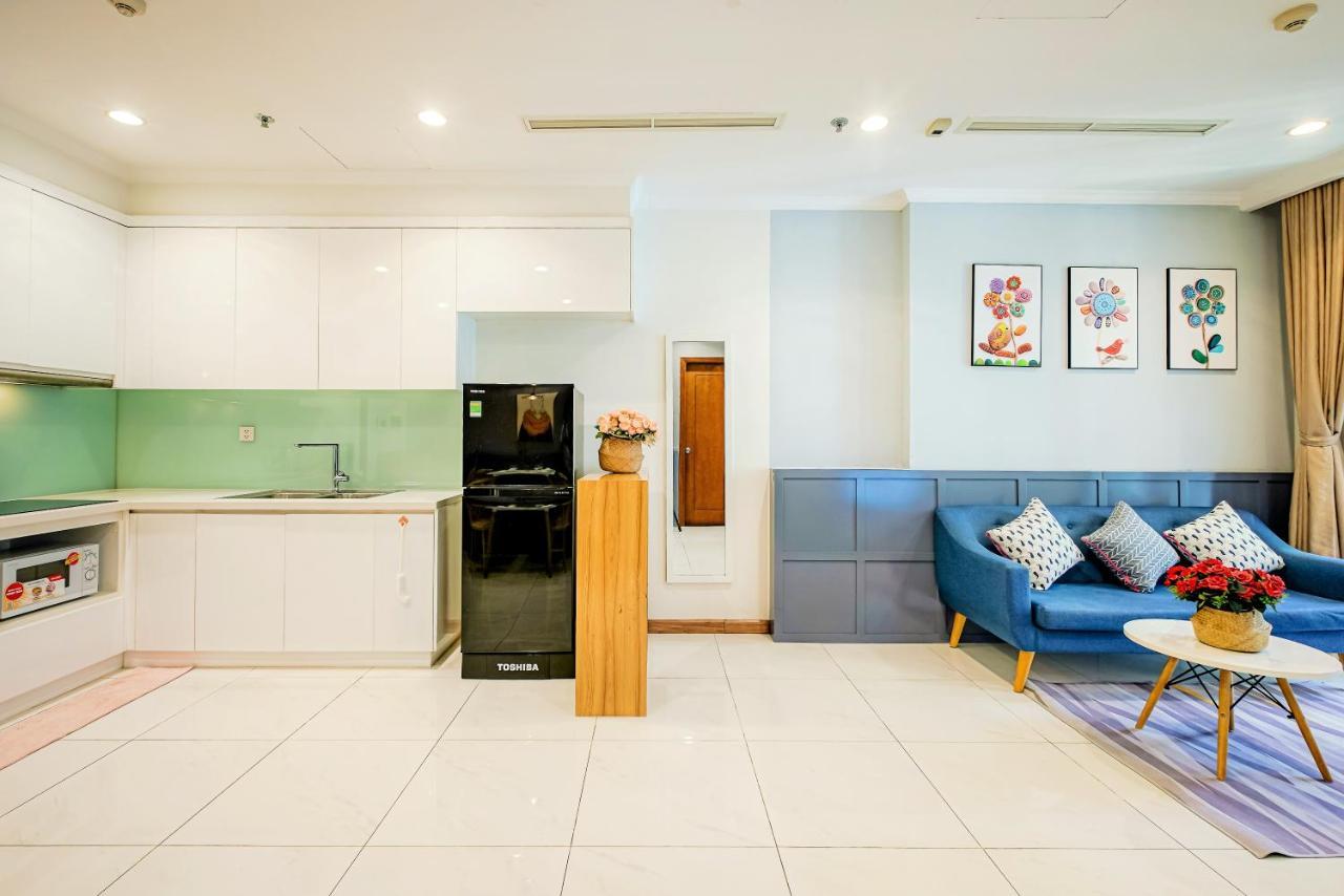 Mott Haven Apart - Vinhomes Central Park, Landmark 81 Area & Ice Rink 호치민 외부 사진