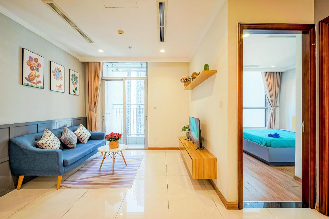 Mott Haven Apart - Vinhomes Central Park, Landmark 81 Area & Ice Rink 호치민 외부 사진