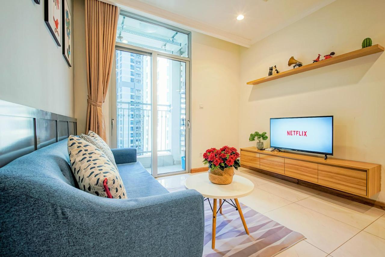 Mott Haven Apart - Vinhomes Central Park, Landmark 81 Area & Ice Rink 호치민 외부 사진