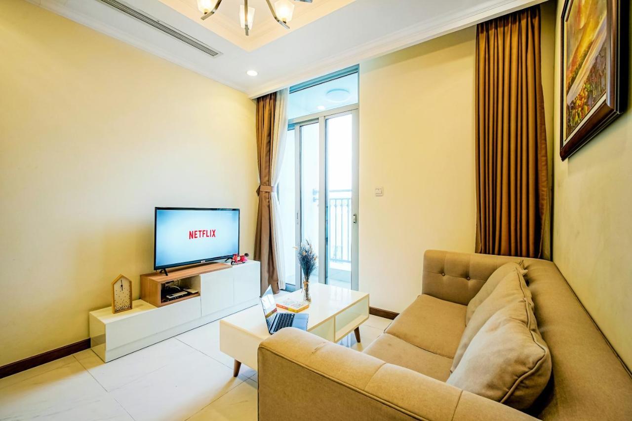 Mott Haven Apart - Vinhomes Central Park, Landmark 81 Area & Ice Rink 호치민 외부 사진