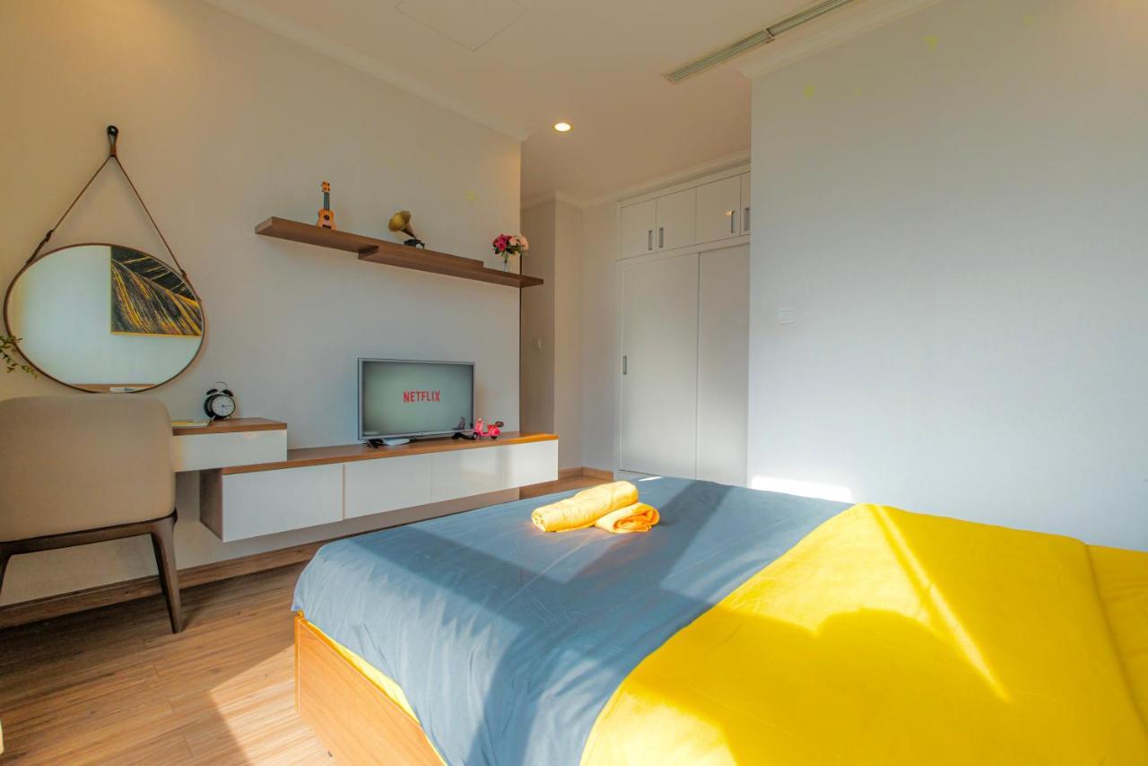 Mott Haven Apart - Vinhomes Central Park, Landmark 81 Area & Ice Rink 호치민 외부 사진