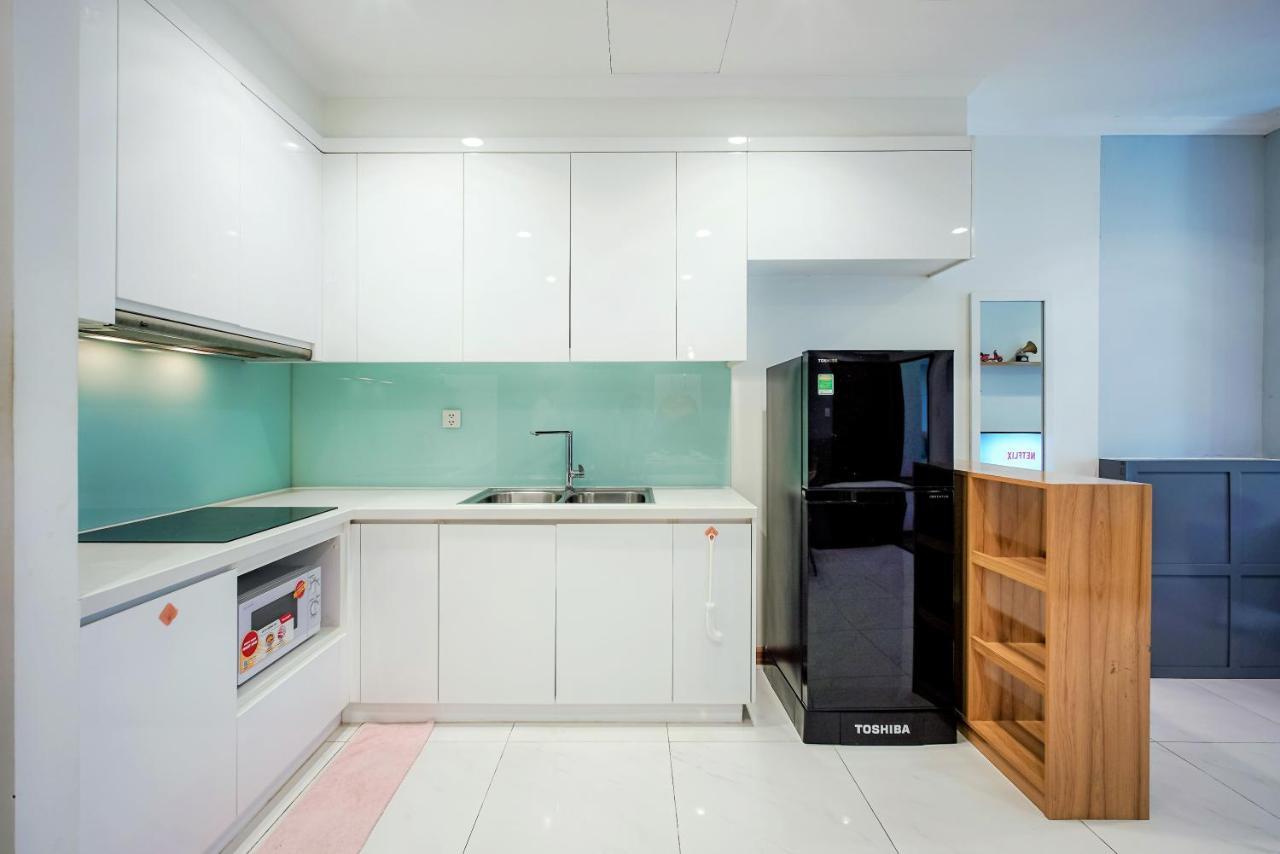 Mott Haven Apart - Vinhomes Central Park, Landmark 81 Area & Ice Rink 호치민 외부 사진