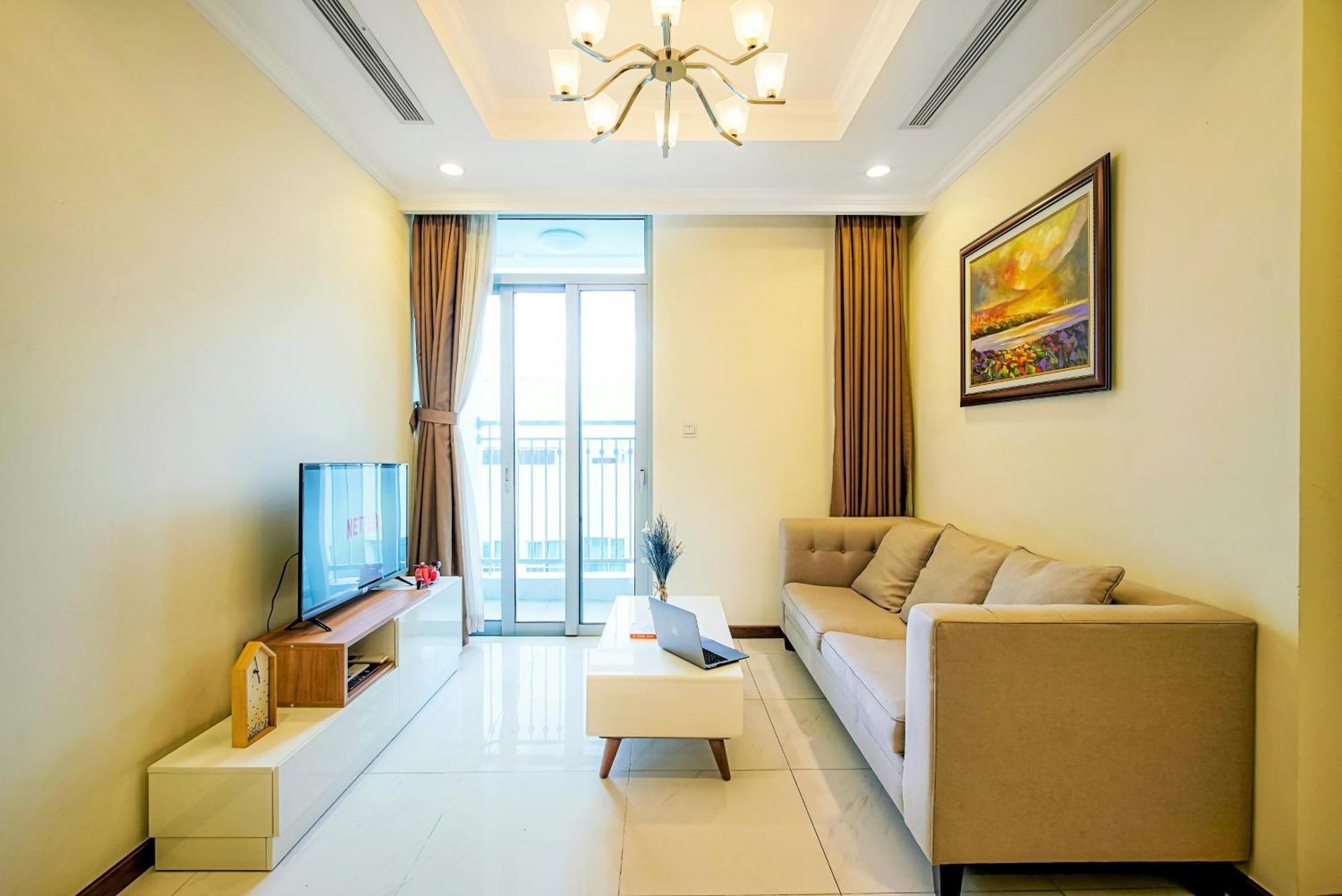 Mott Haven Apart - Vinhomes Central Park, Landmark 81 Area & Ice Rink 호치민 외부 사진